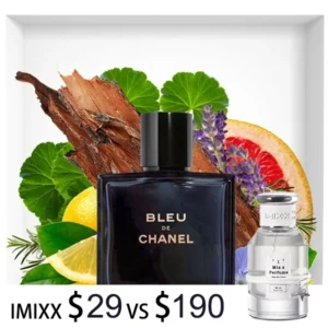 Dupe Bleu de Chanel Homme : Les Meilleures Alternatives Abordables 2025 - Guide Complet 2 Flacon de Bleu de Chanel Parfum