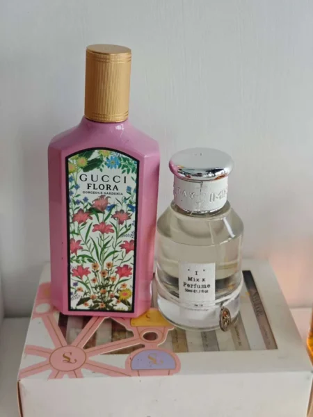 Comparaison entre le parfum de luxe Gucci Flora Gorgeous Orchid et une alternative florale vanillée de haute qualité